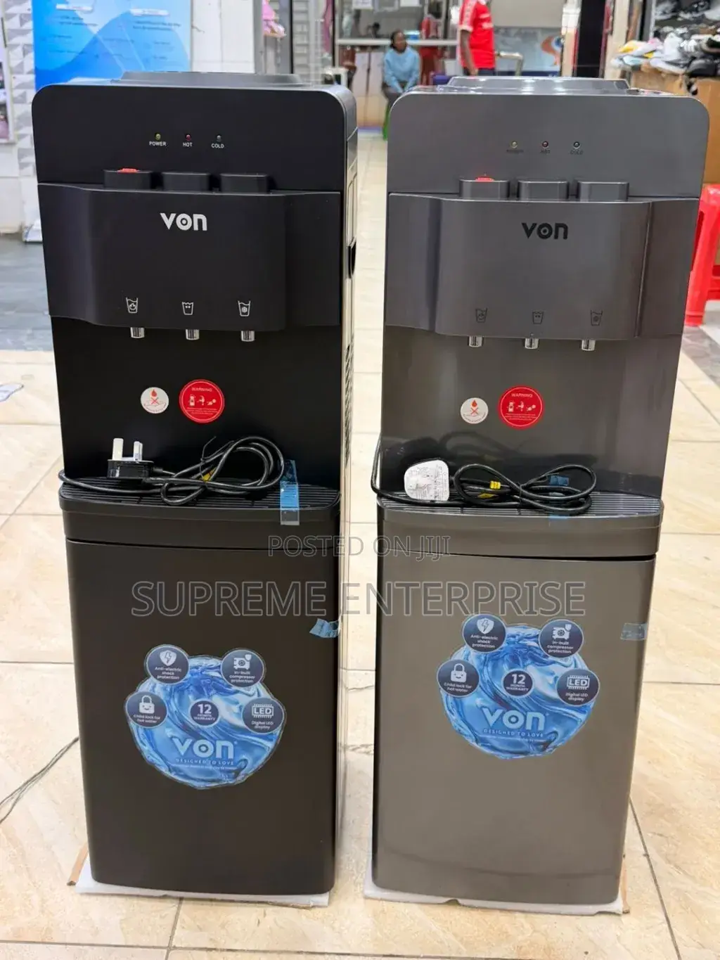 Von Dispenser With 3 Tap