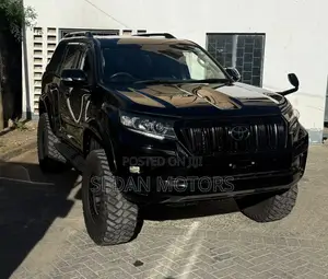 Toyota Land Cruiser Prado 2019 Matt Black