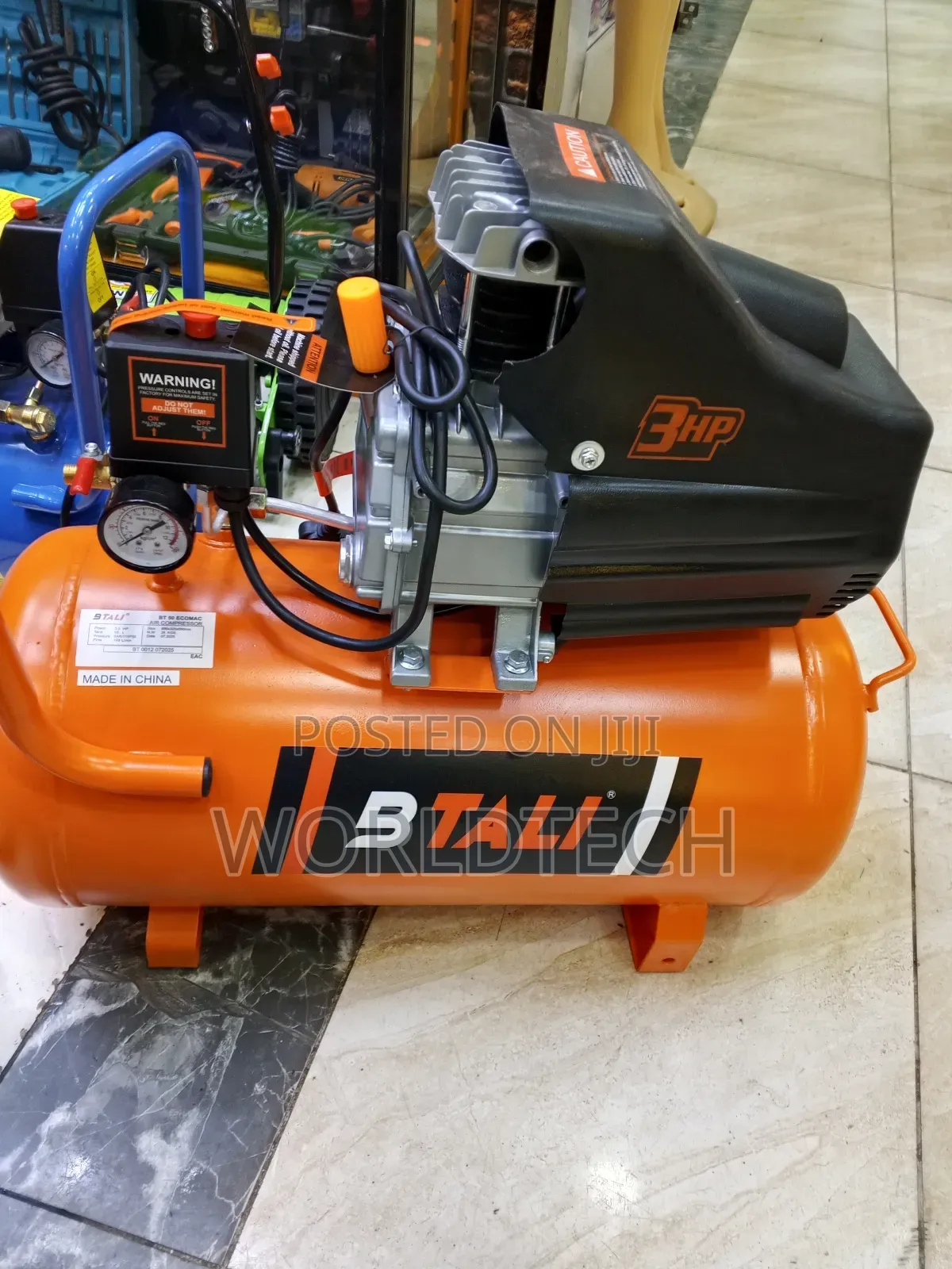 50l Btali Electric Compressor/ Quality Air Compressor 50l