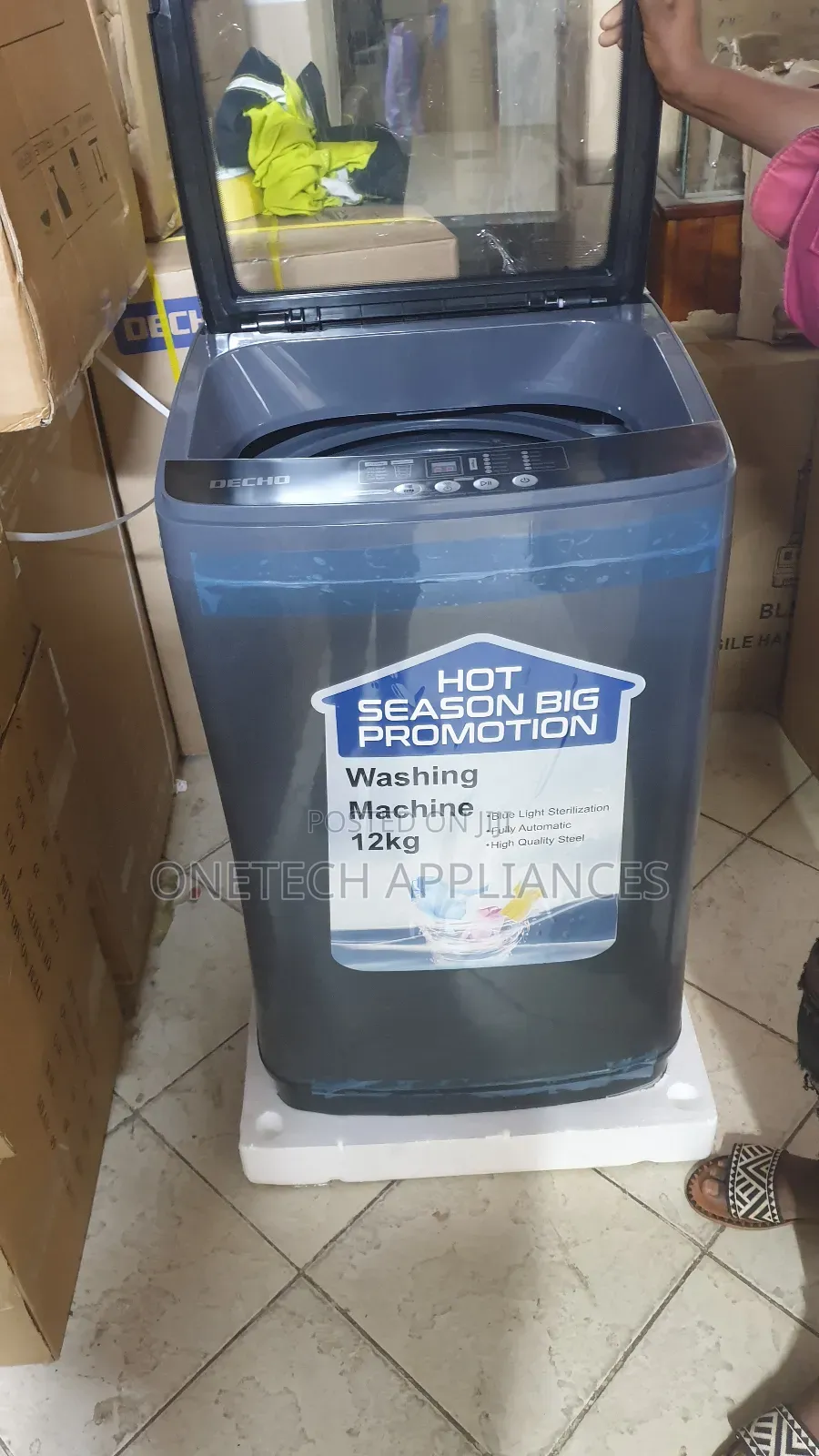 Decho 12kg Washing Machine Fully Automatic