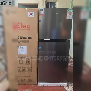 Klec 181 Litres Double Door No Frost Fridge With 10 Years 