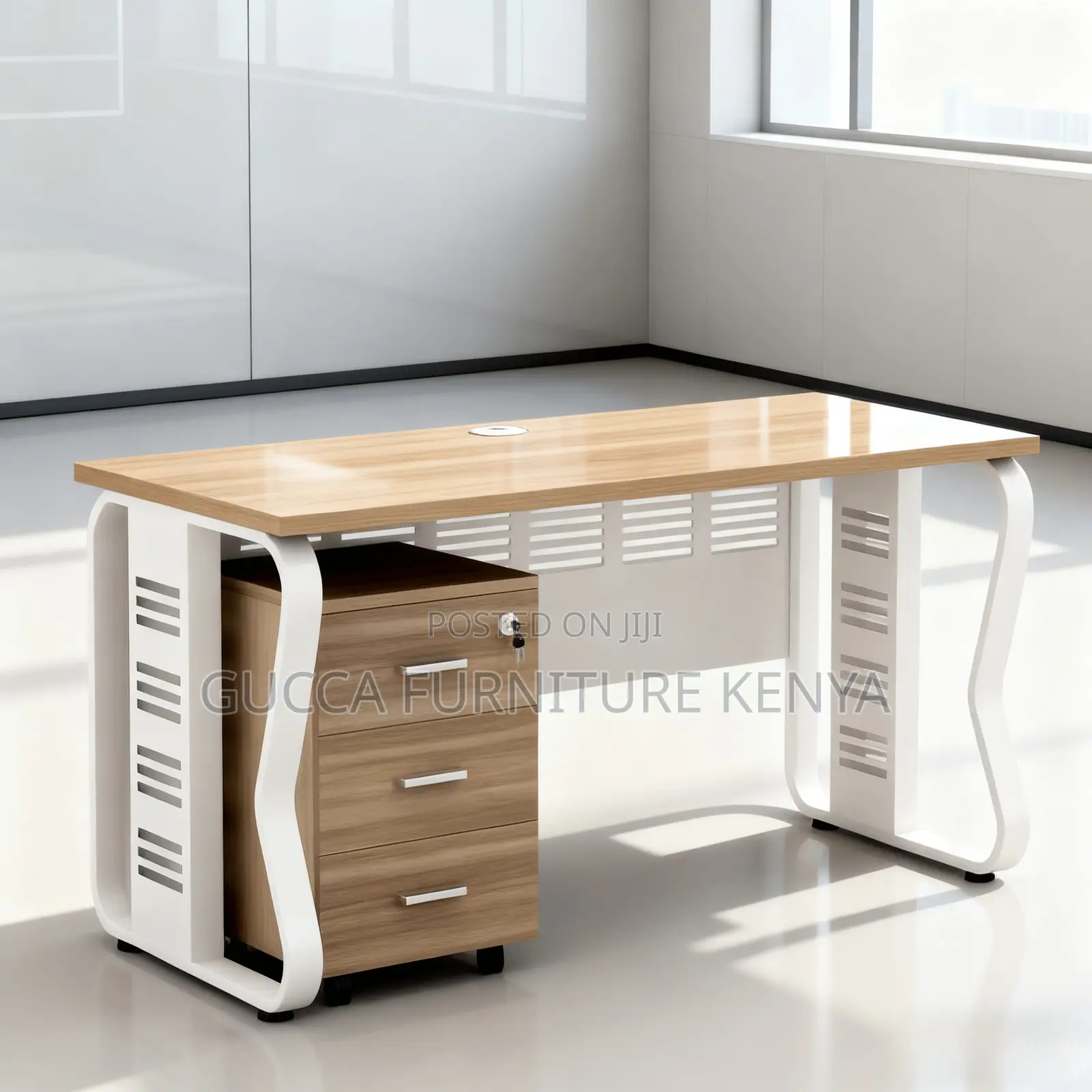 1.2m Imported Office Computer Desk-Steel Frame