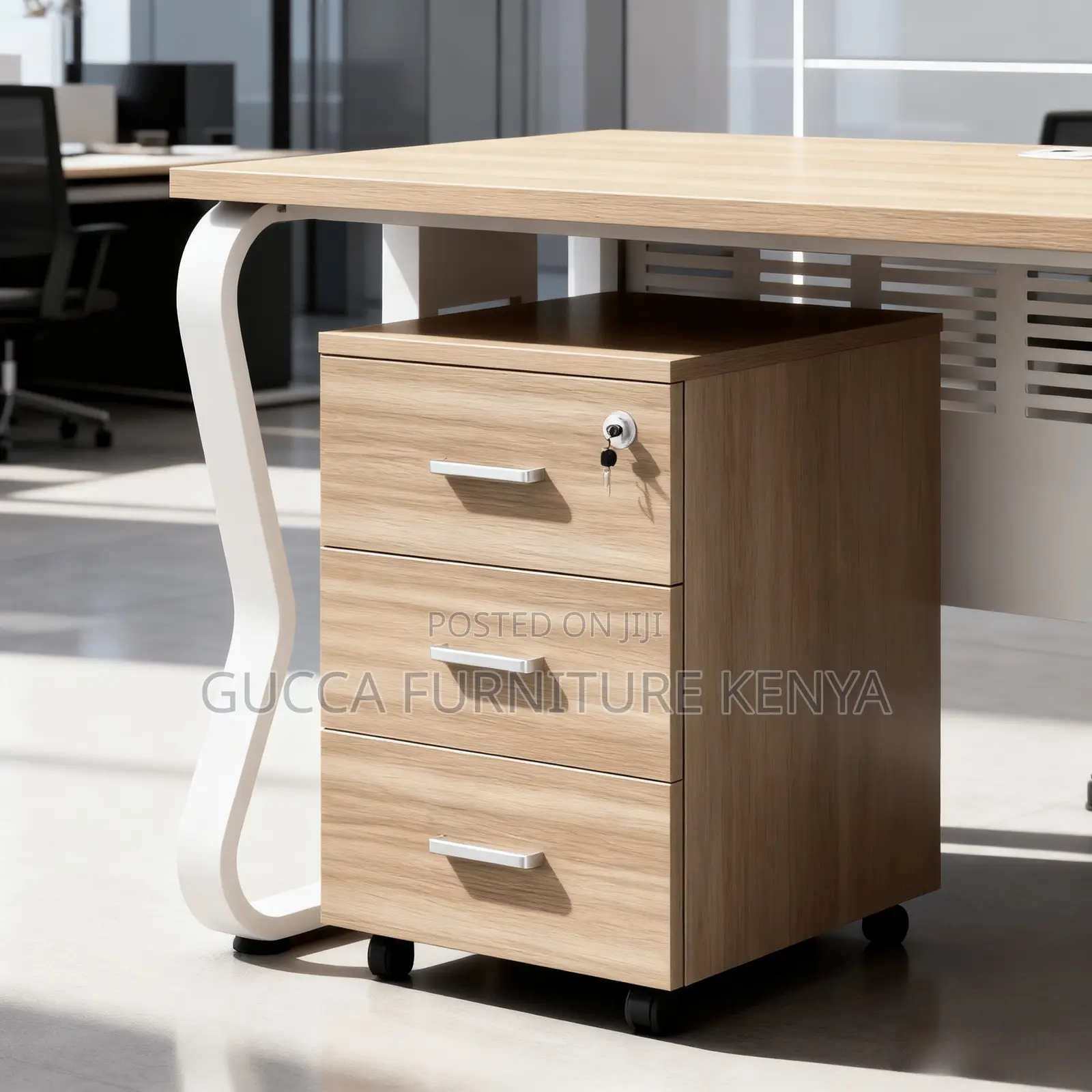 1.2m Imported Office Computer Desk-Steel Frame
