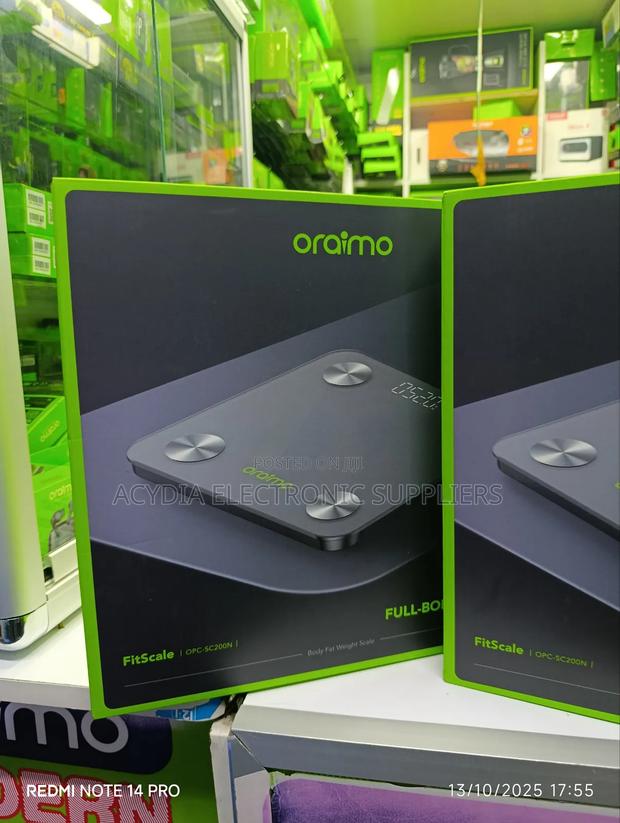 Oraimo Fitscale Smart Led Body Fat Scale Weight Scale
