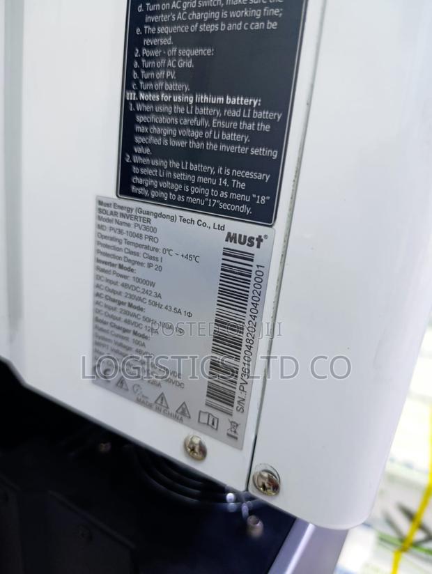 Must Solar Hybrid Inverter 10kva 48v