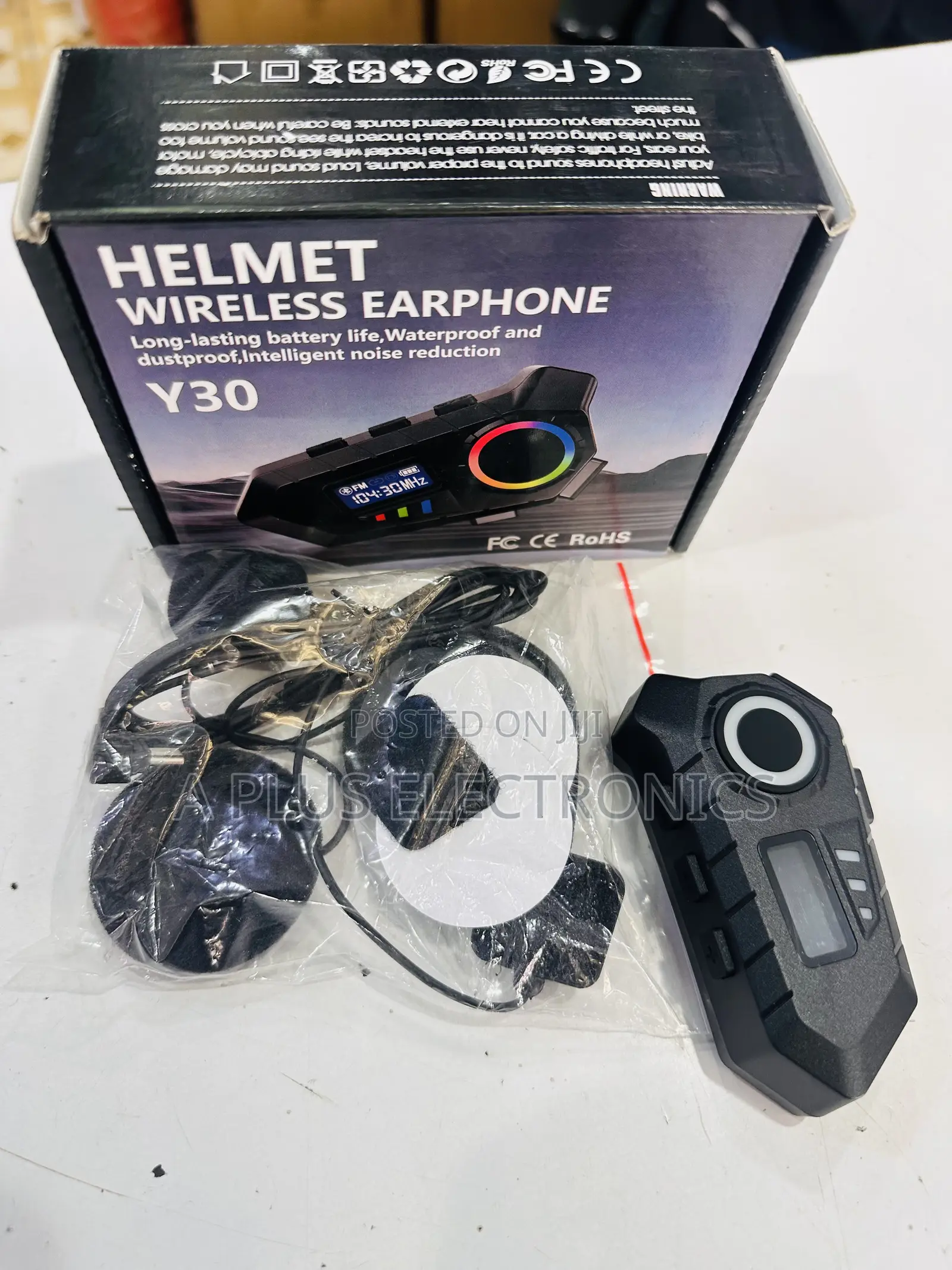 Y30 Helmet Wireless Earphone