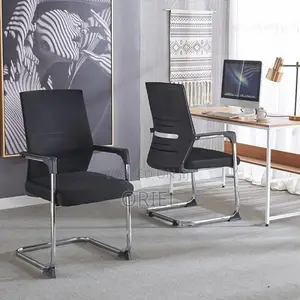 Office Chair : Chrome Base Office Visitor Chair