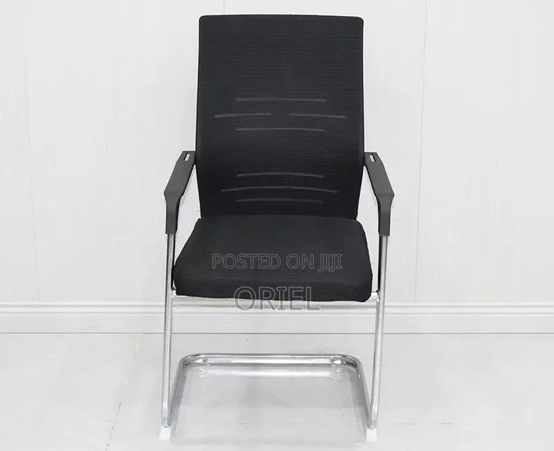 Office Chair : Chrome Base Office Visitor Chair