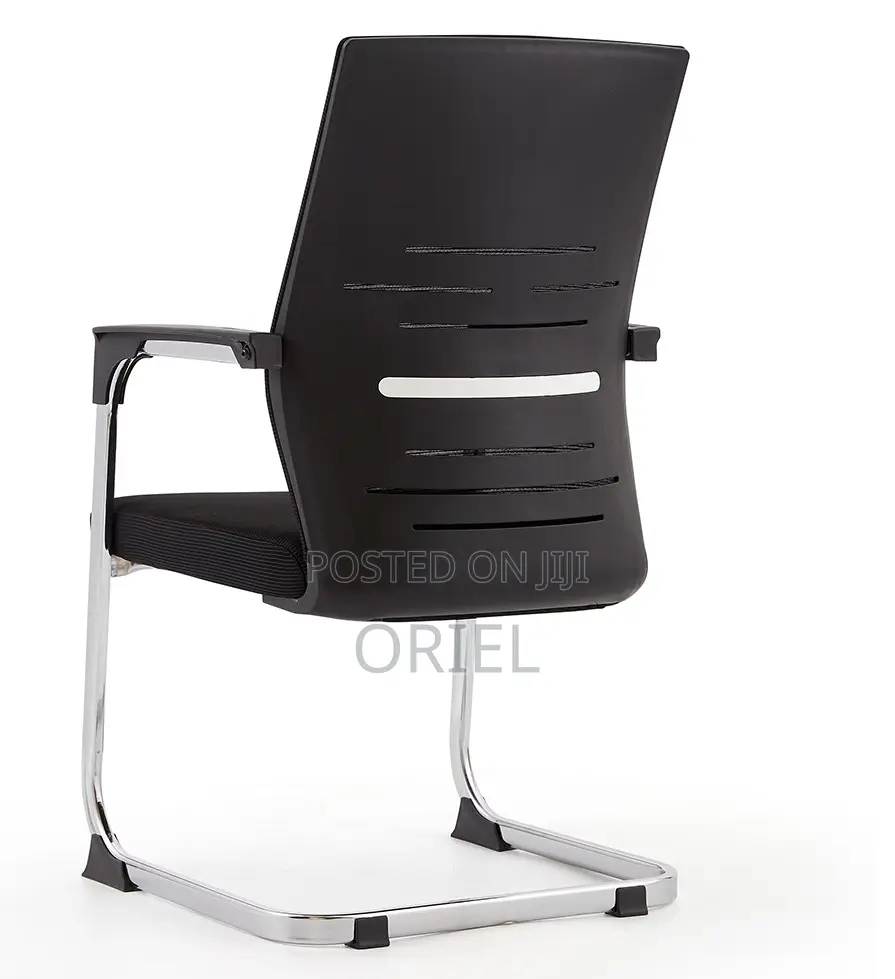 Office Chair : Chrome Base Office Visitor Chair