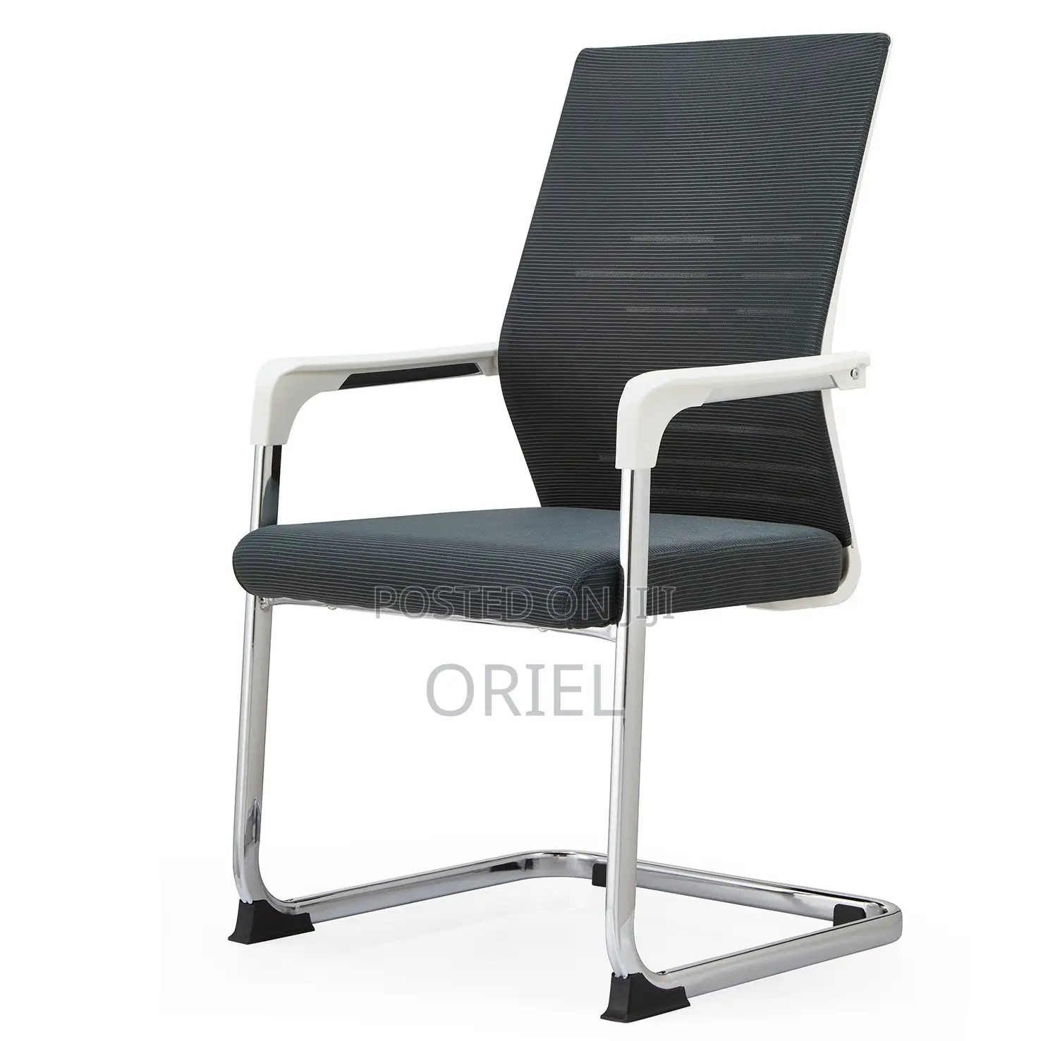 Office Chair : Chrome Base Office Visitor Chair