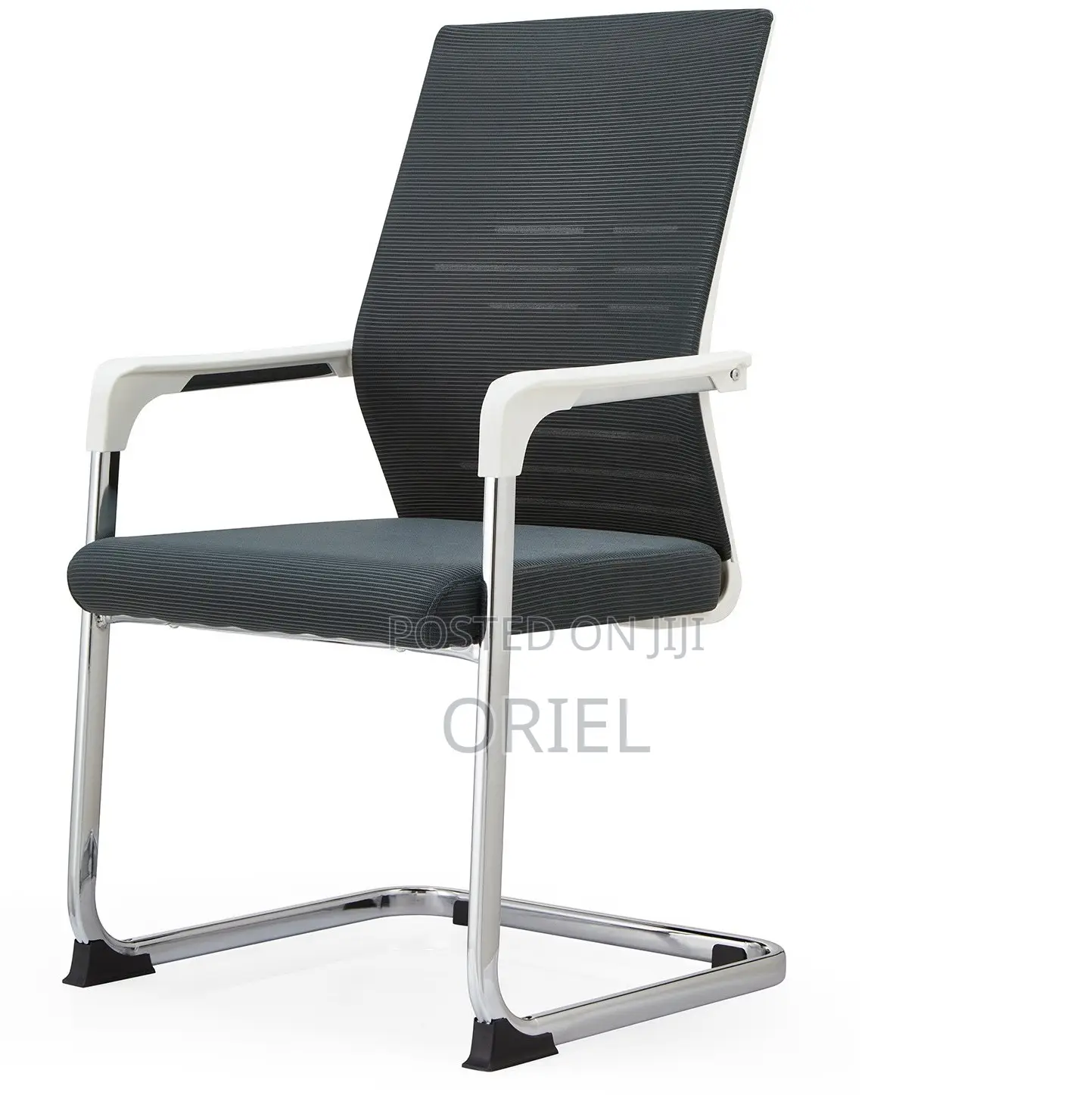 Office Chair : Chrome Base Office Visitor Chair