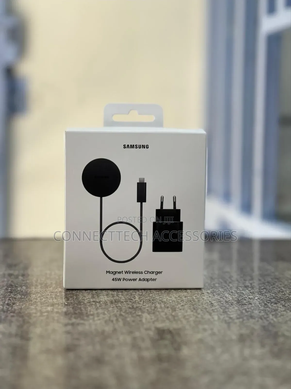 Samsung Galaxy Magnet Wireless Charger With 45w Power Adapter