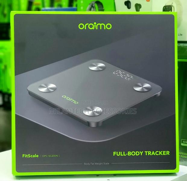 Oraimo Fitscale Opc-Sc200n Body Fat Weight Scale Full Body Tracker