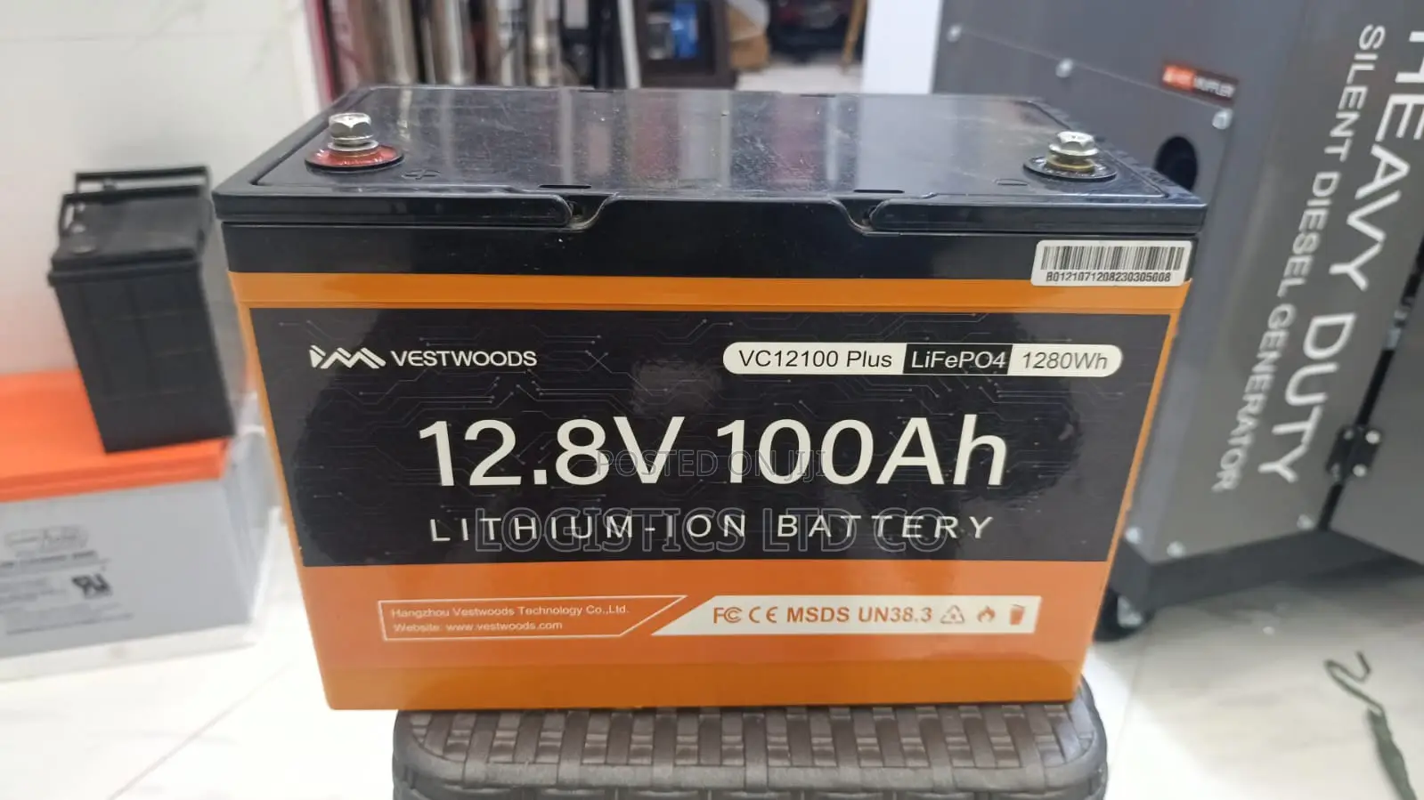 Solar Lithium Battery 100ah 12.8v
