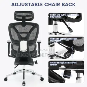 Executive Full Mesh Desk Reclining Chair