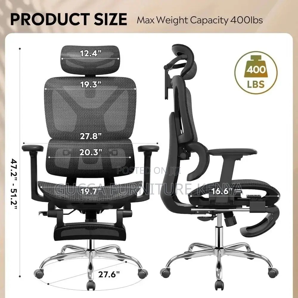 Executive Full Mesh Desk Reclining Chair