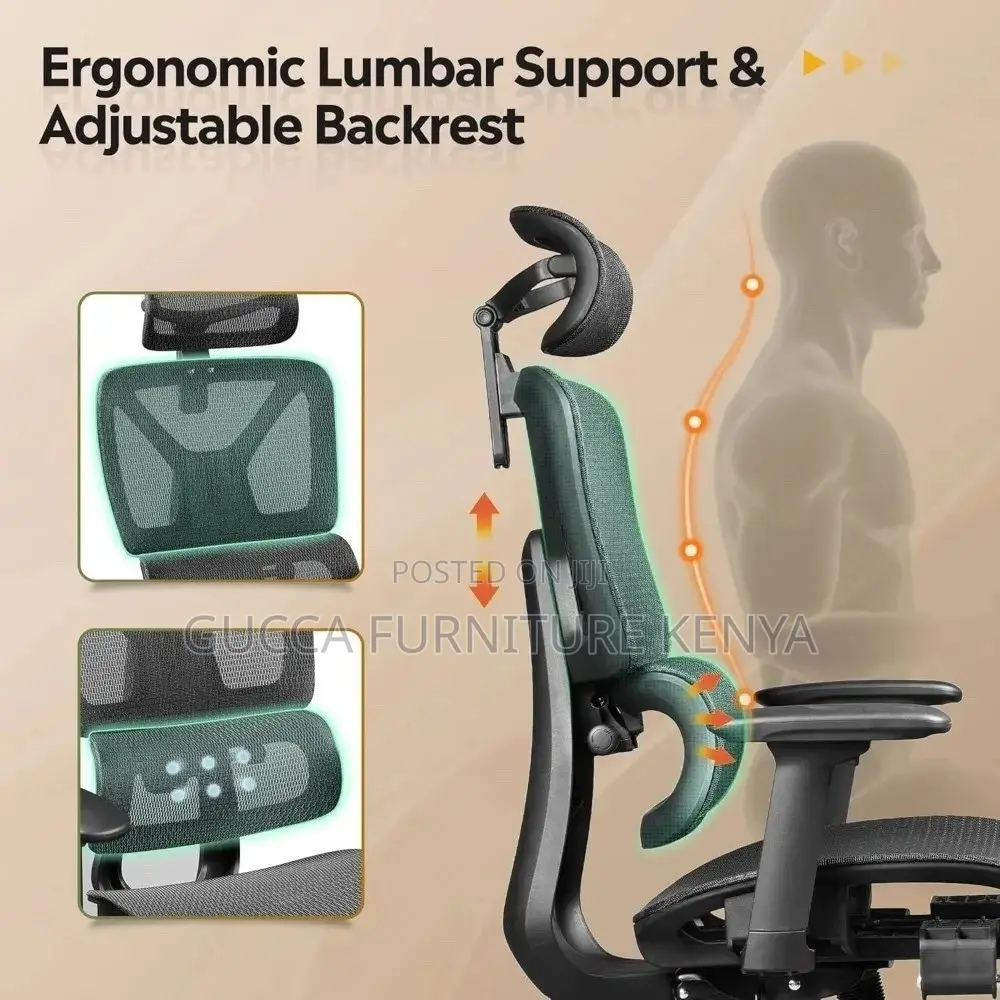 Executive Full Mesh Desk Reclining Chair