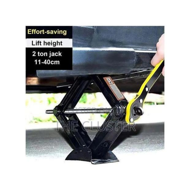 2 Ton Scissor Car Jack – 109-380mm Lift Range
