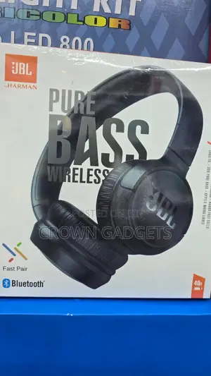JBL 510 Over-Ear Headphones Stereo Sound Comfortable Fit