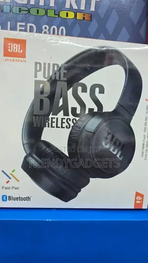 JBL 510 Over-Ear Headphones Stereo Sound Comfortable Fit