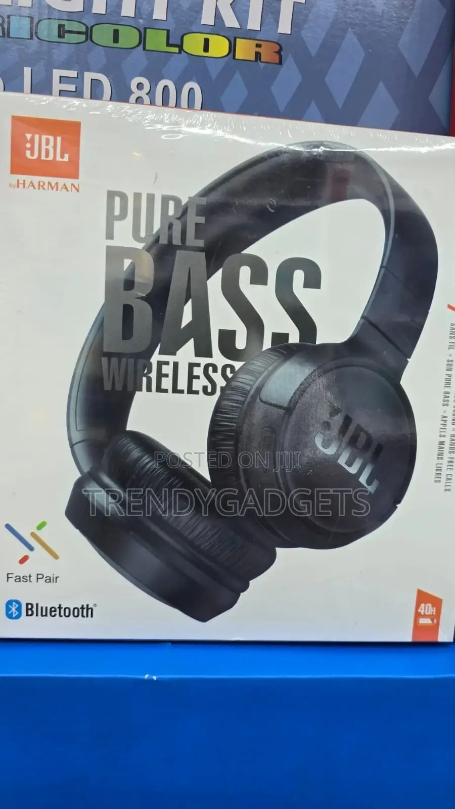JBL 510 Over-Ear Headphones Stereo Sound Comfortable Fit