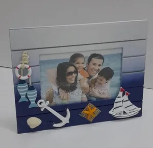 2in1 Wooden Photo Frame + Swing Clock Ornament