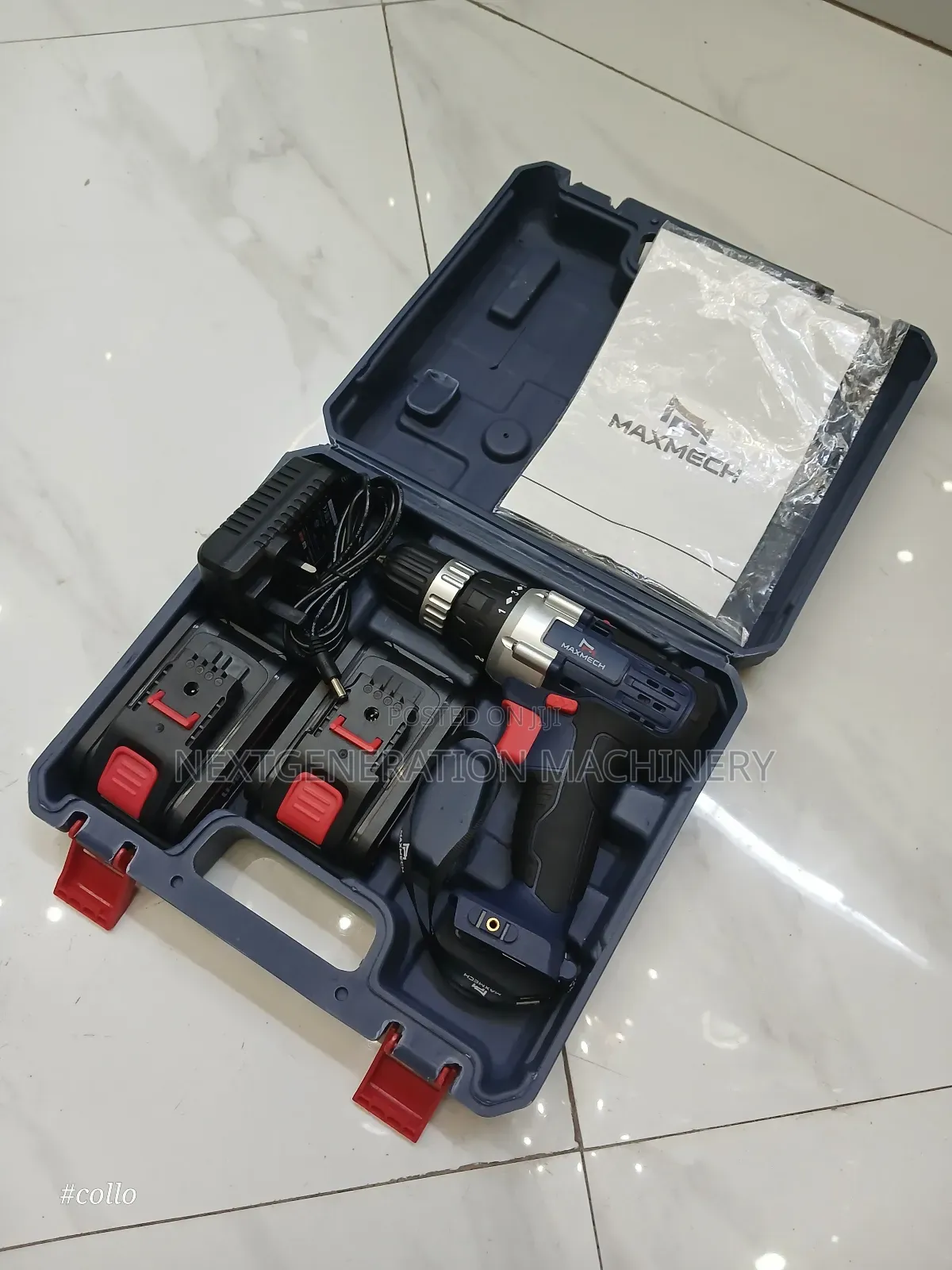 Maxmech 20v Cordless Drill