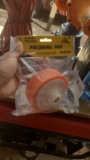 Rubber Polishing Foam Pad 4.5"