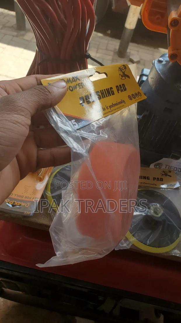 Rubber Polishing Foam Pad 4.5" - thumbnail 2