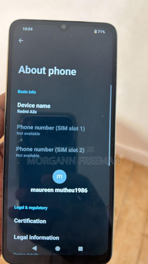 Xiaomi Redmi A3 64 GB Green - thumbnail 2