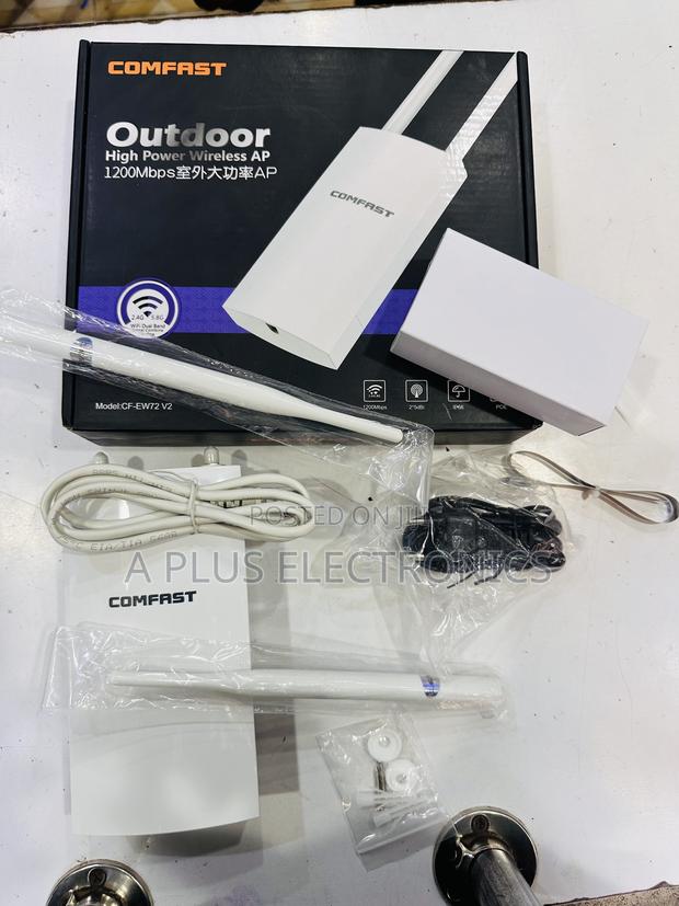 Comfast Wifi Extender Ew72 (Upto 200m Range) – Reliable Long Range