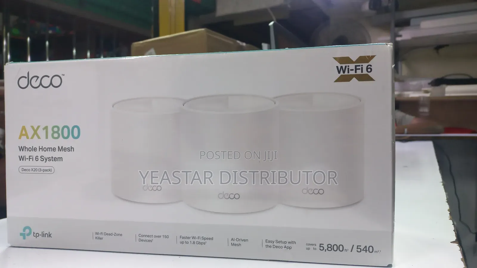 Tp-Link Ax1800 Deco X20 (3 Pack)