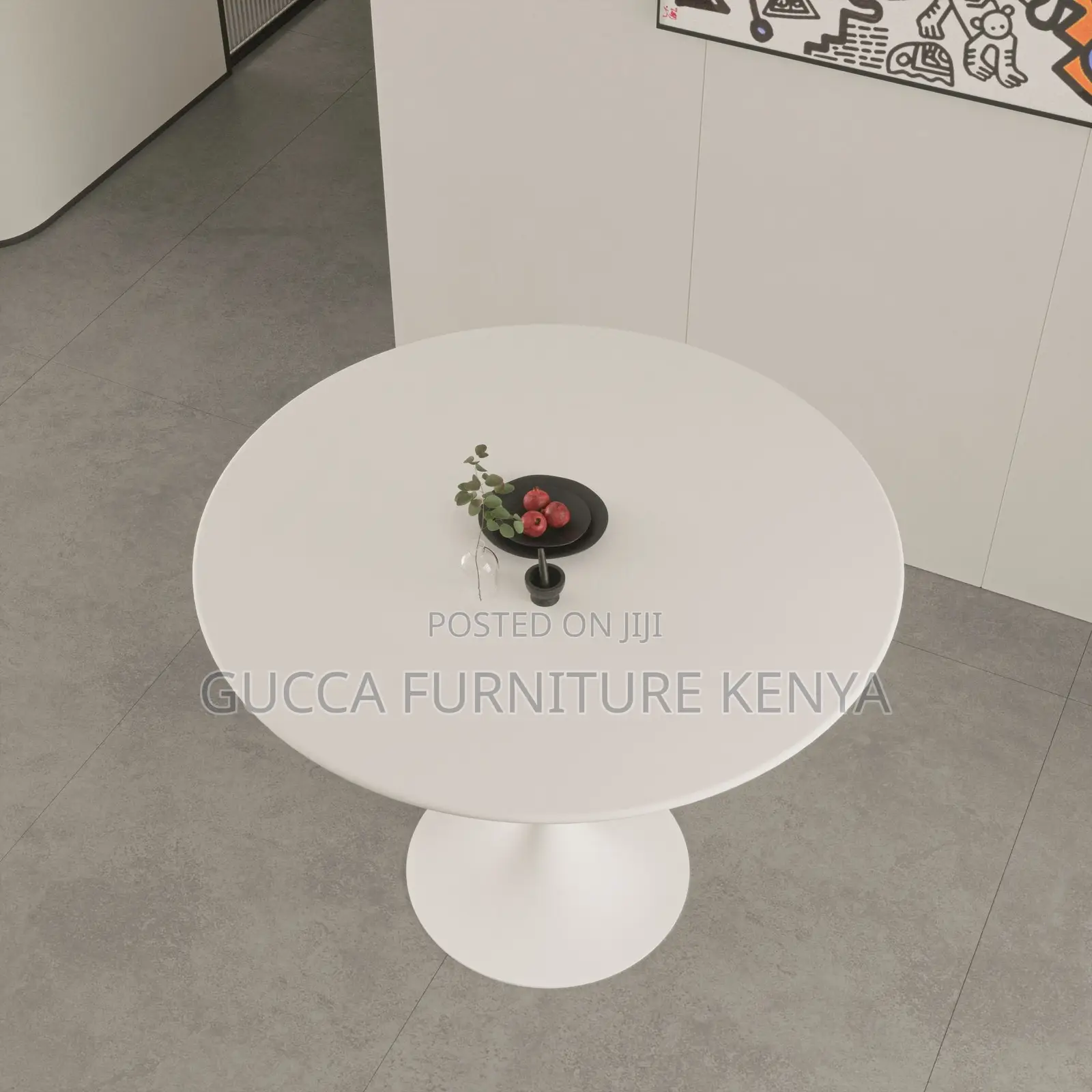 Tulip Style Kitchen Round Dining Table