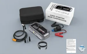 New Design High Power Digital Jump Starter With Digital Compressor