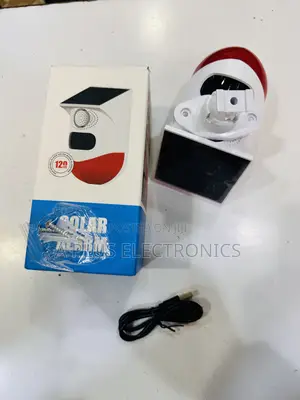 Solar Wall Alarm – Motion Detector With Loud Siren