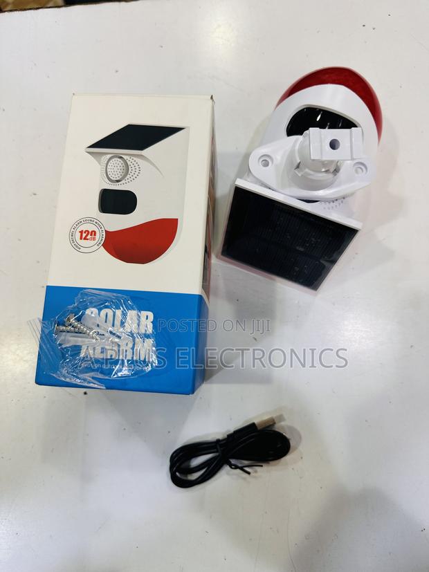 Solar Wall Alarm – Motion Detector With Loud Siren - thumbnail 2