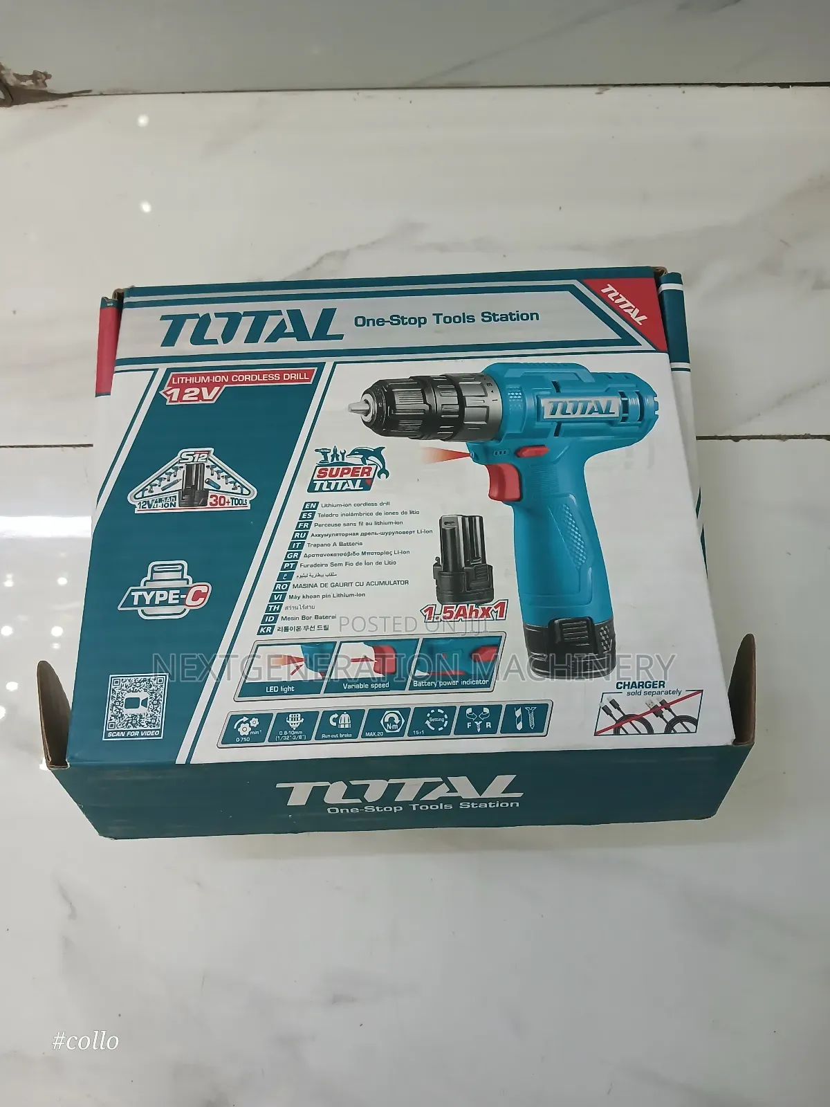 Total Cordless Drill