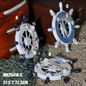 Handcrafted Decorative Nautical Ship Wheel