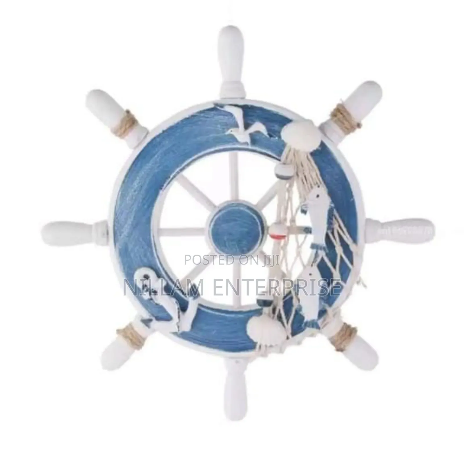 Handcrafted Decorative Nautical Ship Wheel