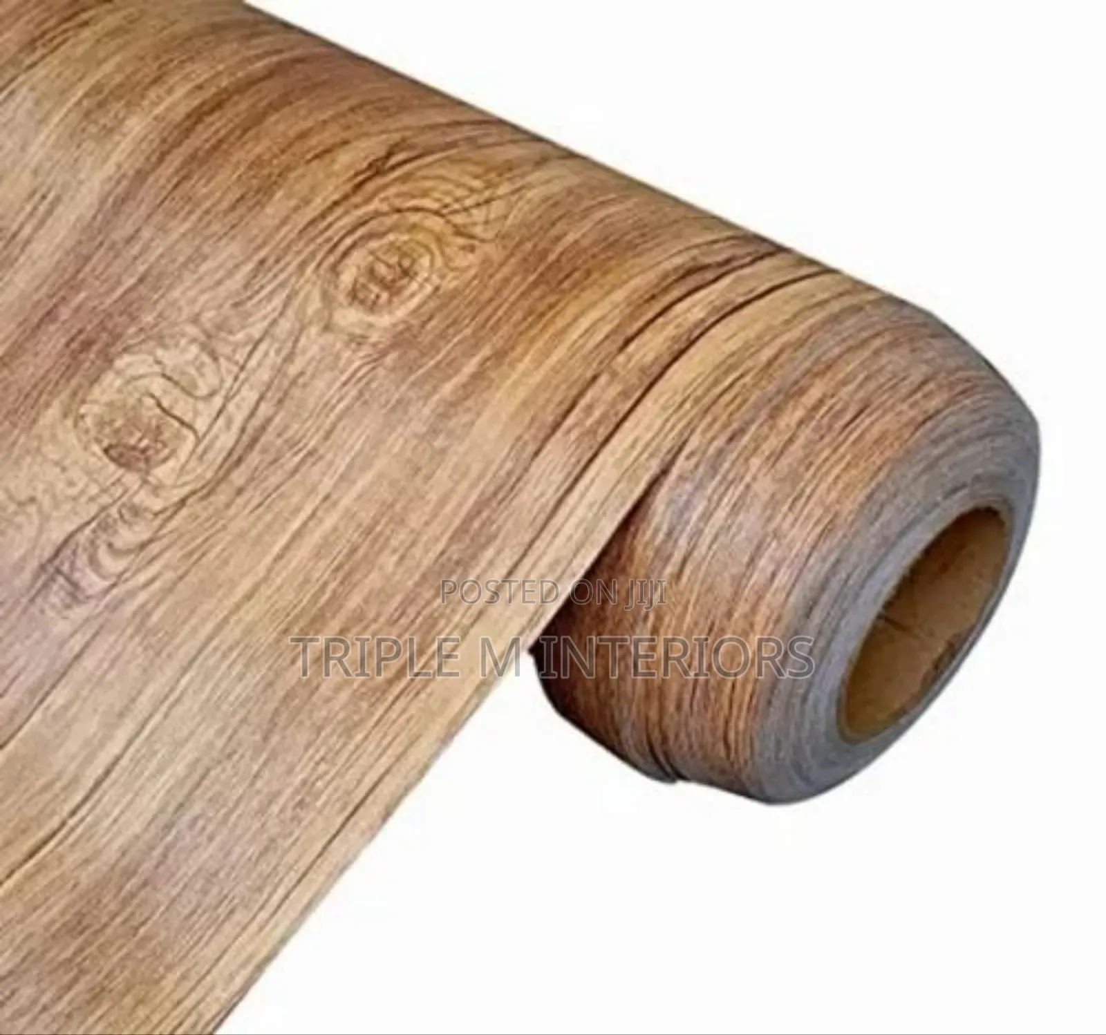 Wooden-Look Vinyl Mkeka Wa Mbao | Stylish Durable