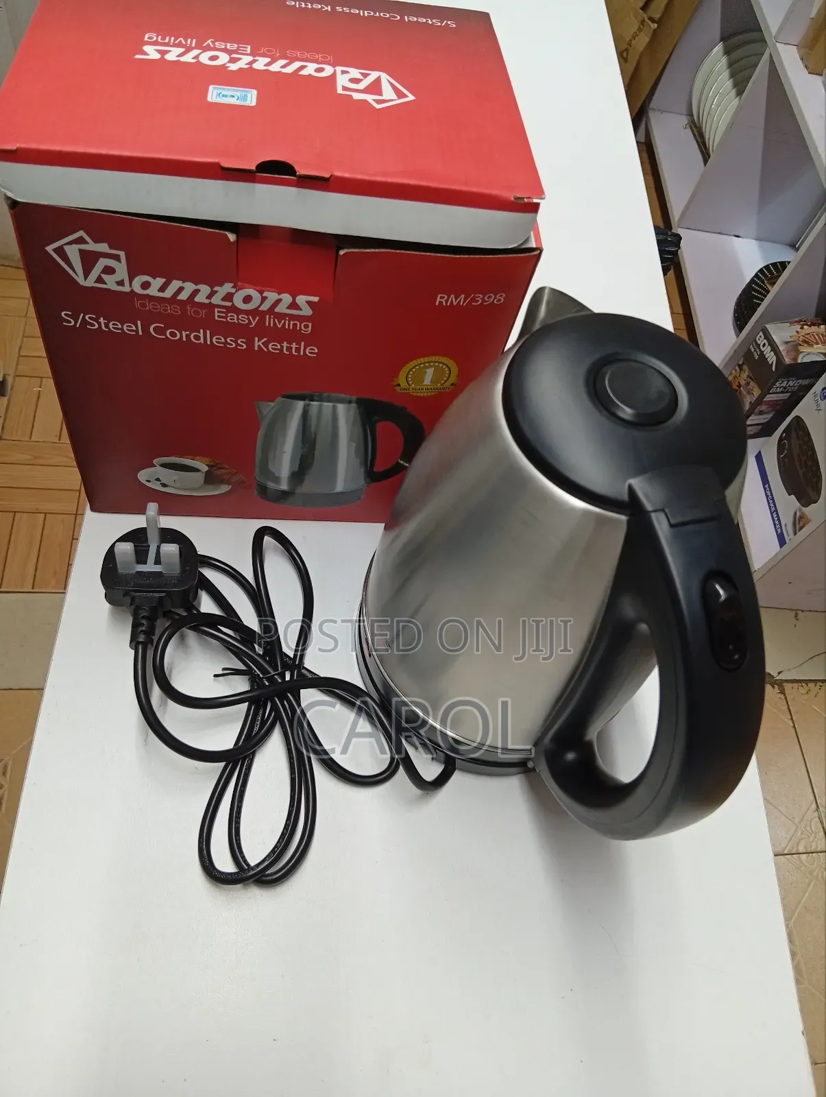 Steel Cordless Kettle