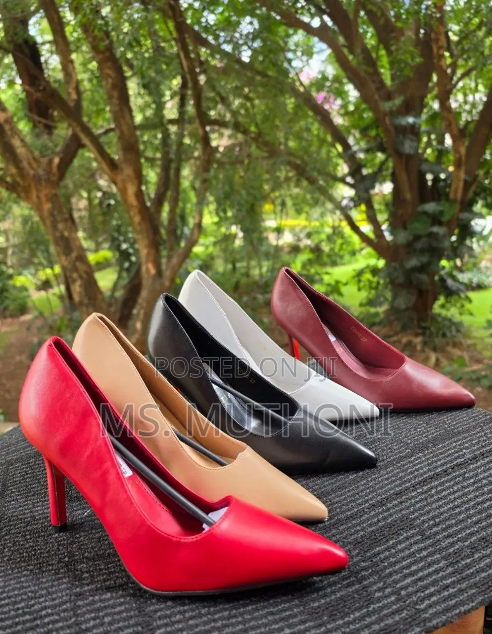 Classic Pointed-Toe Stiletto Red Bottom Pumps