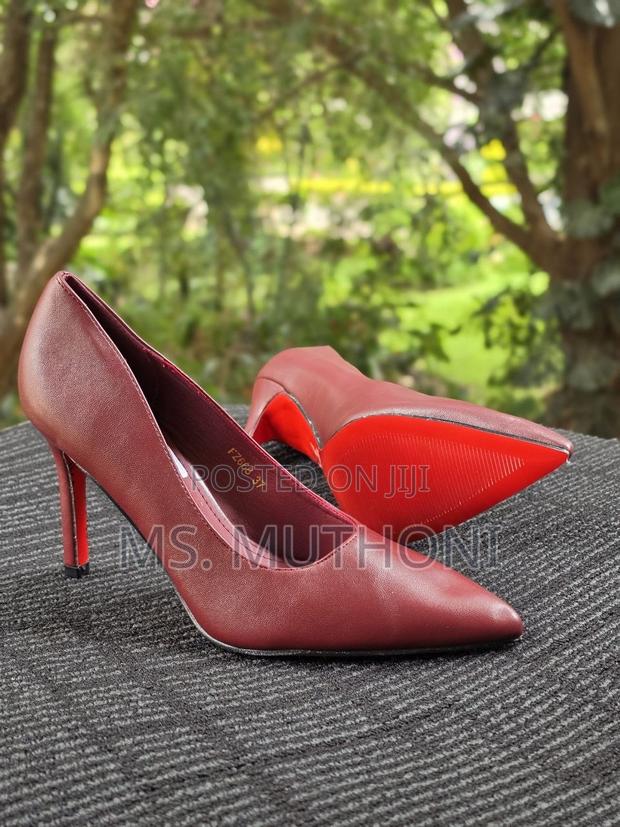 Classic Pointed-Toe Stiletto Red Bottom Pumps - thumbnail 6