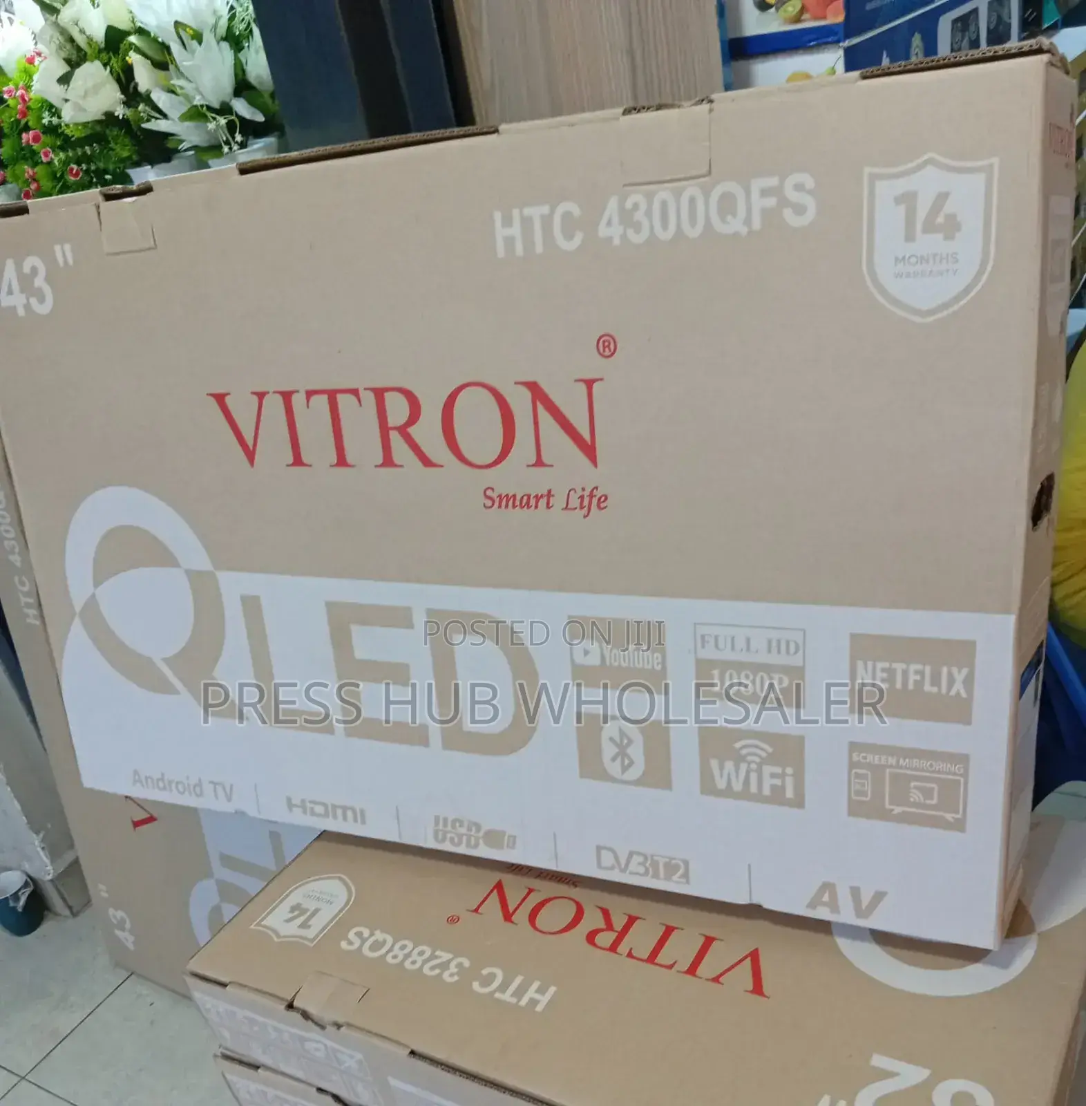 Vitron 43-Inch Qled Tv