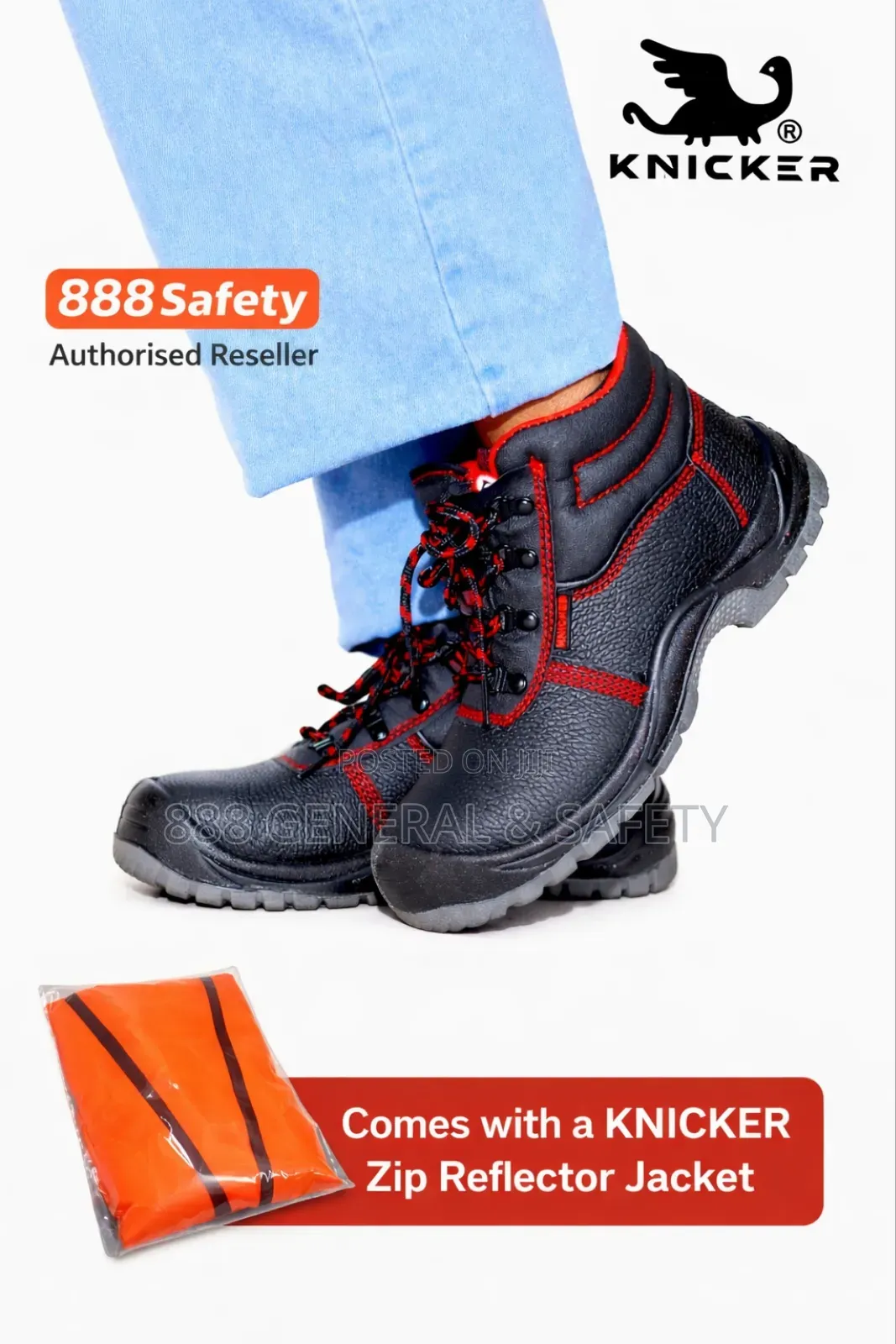 Safety Boot ( Knicker Safety Boot With Reflectot Jacket)