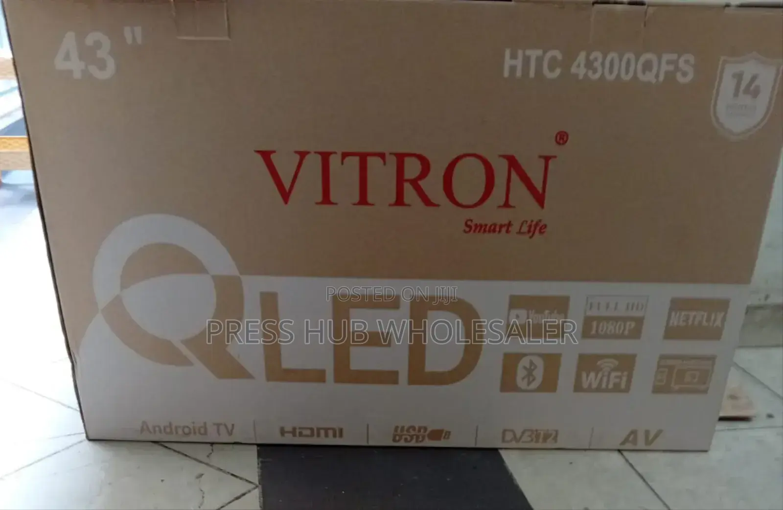 Vitron 43-Inch Qled Tv