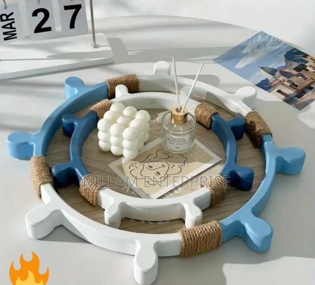 2 in 1 Decorative Sailor Themed Tray - thumbnail 4
