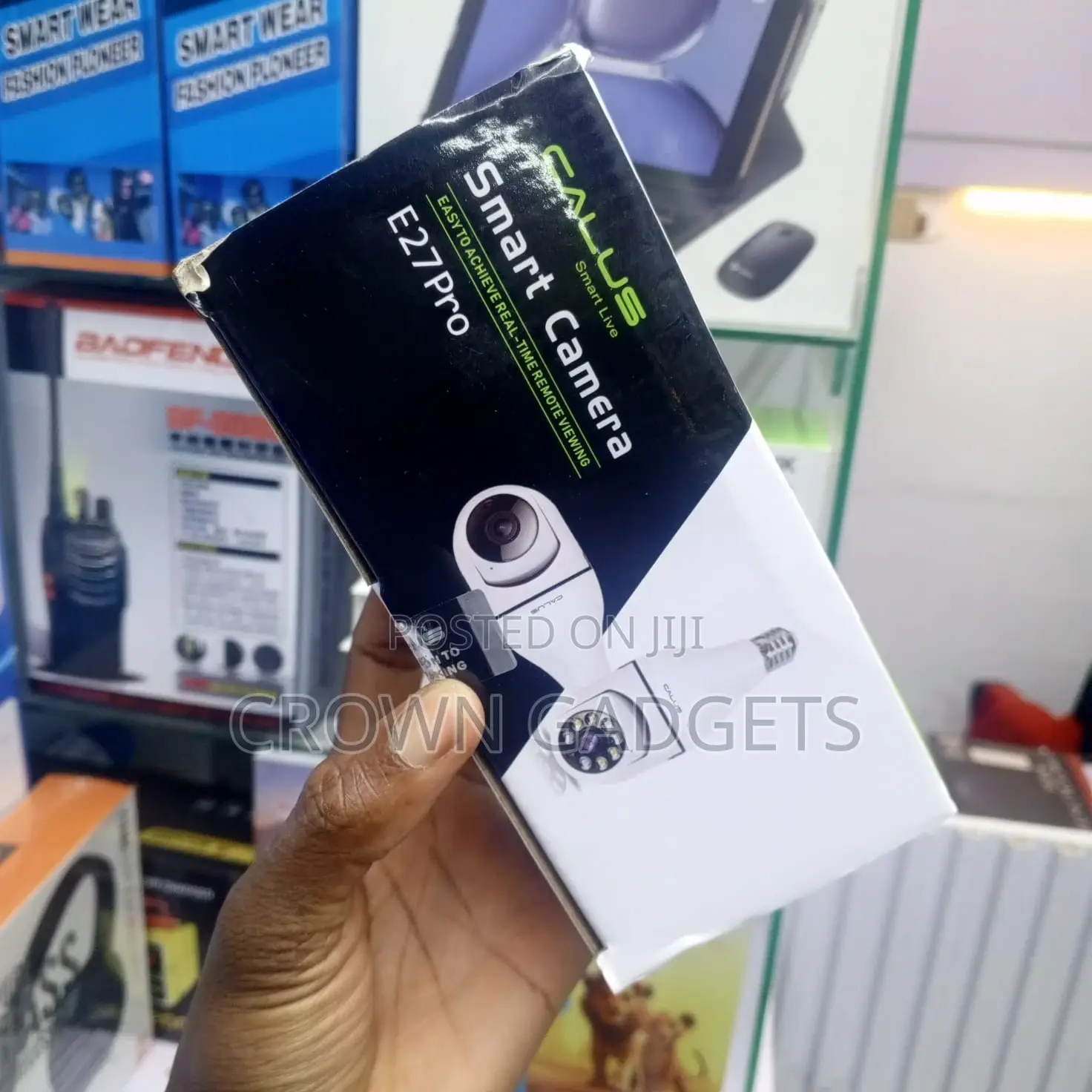 Calus E27 Pro Wifi Nanny Cam Bulb Camera.