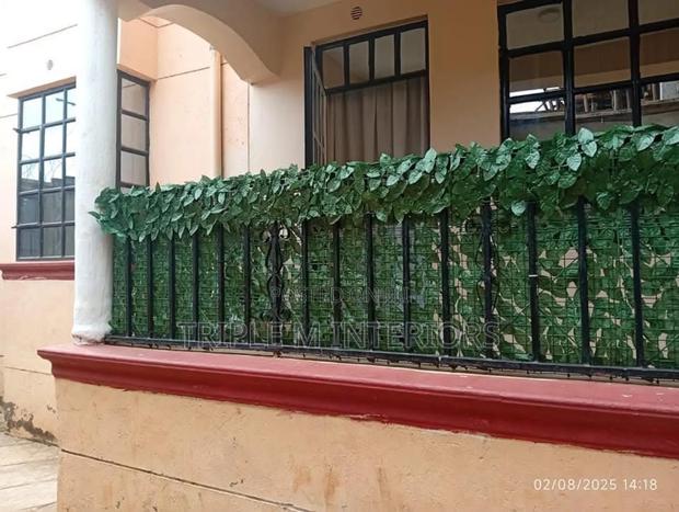Decorative Green Balcony Fence - main view