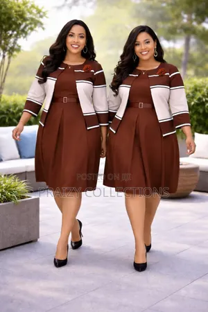 Classy Skater Dress+Coat
